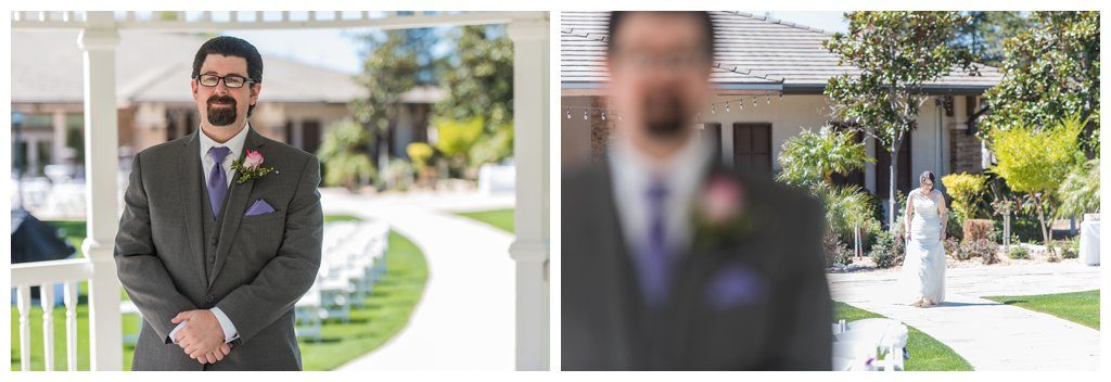 Moorpark Country Club Wedding Photos First Look